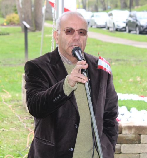 Cultural Garden Federation President Dr. Wael Khoury